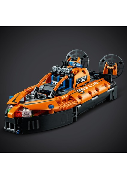 LEGO® Technic Kurtarma Hoverkraftı 42120; Heyecan Verici Oyuncak Araçları Seven Çocuklar için Model Yapım Seti (457 Parça)