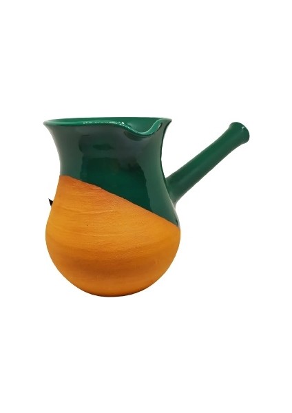 Toprak Lüx Cezve 450 ml Koyu Yeşil