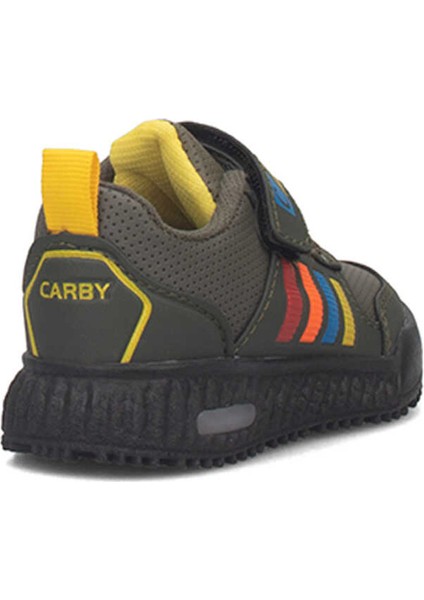 2019 Deri Işıklı Sneakers Bebe Spor Ayakkabı modelleri