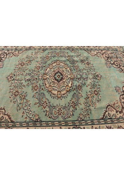 Türk Halısı, Eskitme Halı, Halı, 181 x 272 cm Yeşil Halı, Kabilesı Oturma Odası Halı, 6368