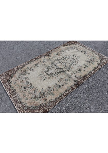 Türk Halısı, Eskitme Halı, Halı, 116 x 208 cm Kahverengi Halı, Kabilesı Alan Halı, 5896 fiyatları