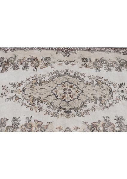 Türk Halısı, Eskitme Halı, Halı, 174 x 304 cm Kahverengi Halı, El Dokuma Salon Halı, 3049
