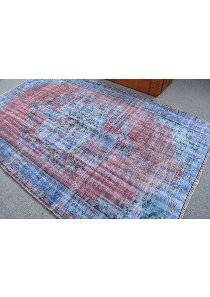Türk Halısı, Eskitme Halı, Halı, 169 x 269 cm Mavi Halı, Kabilesı Oturma Odası Halı, 11259 fırsatları