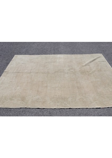 Eskitme Halı, Türk Halısı, Halı, 165 x 245 cm Bej Halı, Bohemsı Büyük Halı, Anadolusı Oturma Odası Hal