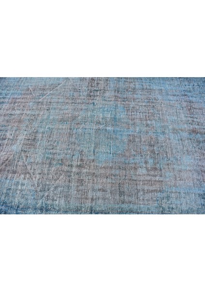 Türk Halısı, Eskitme Halı, Halı, 169 x 259 cm Mavi Halı, Yün Salon Halı, Bahçe Büyük Halı, 11366
