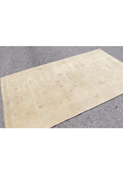 Türk Halısı, Eskitme Halı, Halı, 134 x 244 cm Bej Halı, Anadolusı Banyo Halı, Bohemsı Banyo Halı, 331