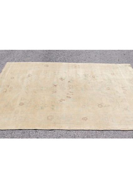 Türk Halısı, Eskitme Halı, Halı, 134 x 244 cm Bej Halı, Anadolusı Banyo Halı, Bohemsı Banyo Halı, 331