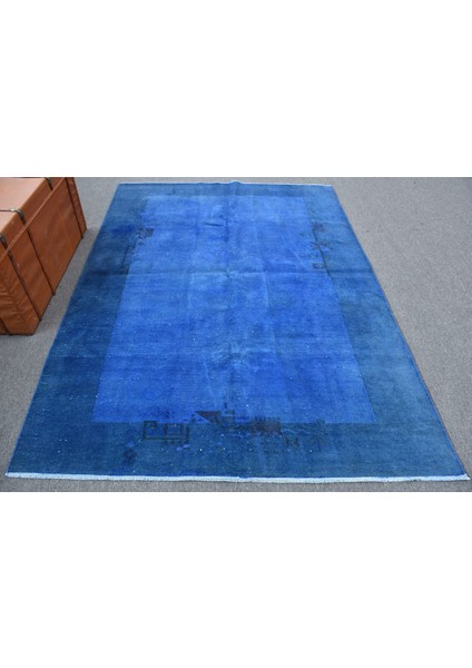 Türk Halısı, Eskitme Halı, Halı, 167 x 232 cm Mavi Halı, Bohemsı Yer Halı, Kabilesı Salon Halı, 11250