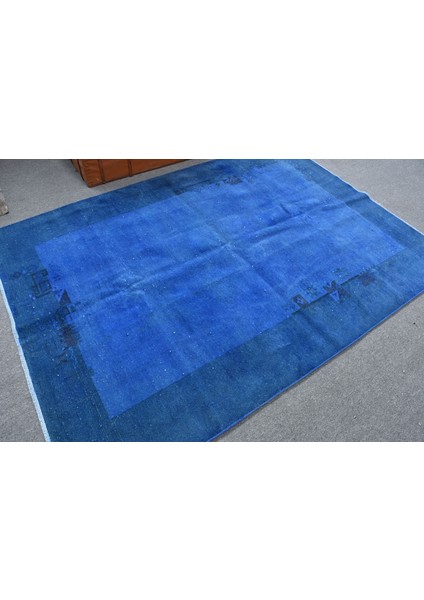 Türk Halısı, Eskitme Halı, Halı, 167 x 232 cm Mavi Halı, Bohemsı Yer Halı, Kabilesı Salon Halı, 11250