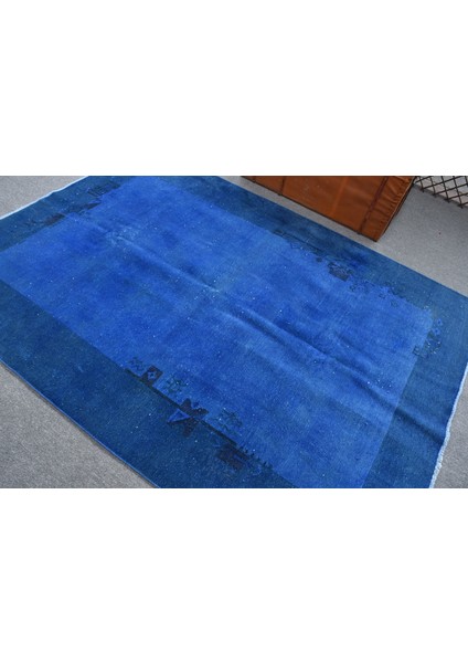 Türk Halısı, Eskitme Halı, Halı, 167 x 232 cm Mavi Halı, Bohemsı Yer Halı, Kabilesı Salon Halı, 11250