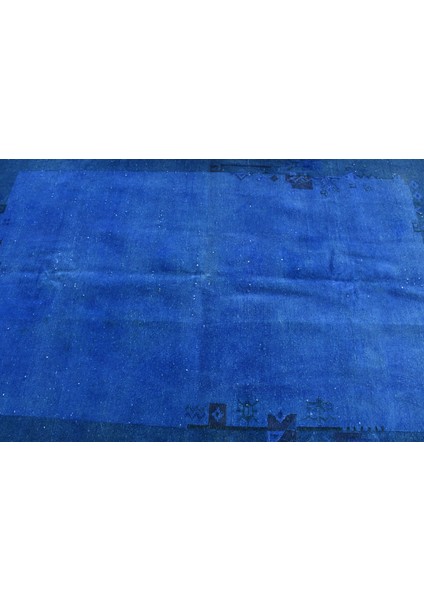 Türk Halısı, Eskitme Halı, Halı, 167 x 232 cm Mavi Halı, Bohemsı Yer Halı, Kabilesı Salon Halı, 11250