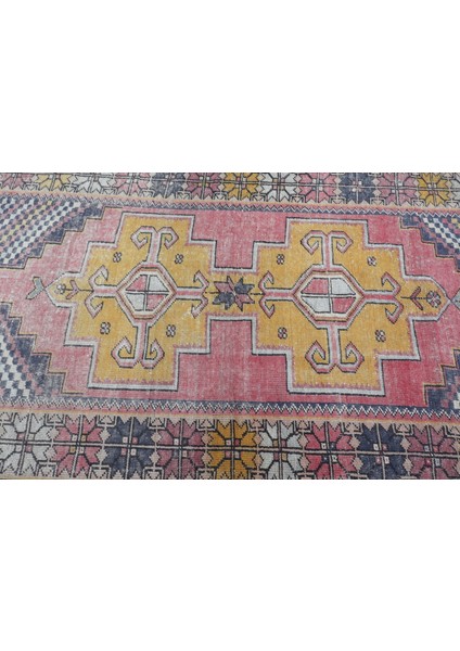 Eskitme Halı, Türk Halısı, Halı, 135 x 247 cm Kırmızı Halı, El Dokuma Alan Halı, Ofice Banyo Halı, 94 indirimleri