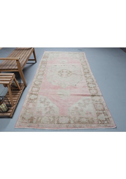 Eskitme Halı, Türk Halısı, Halı, 148 x 296 cm Kırmızı Halı, Yün Yer Halı, Ofice Salon Halı, 9440