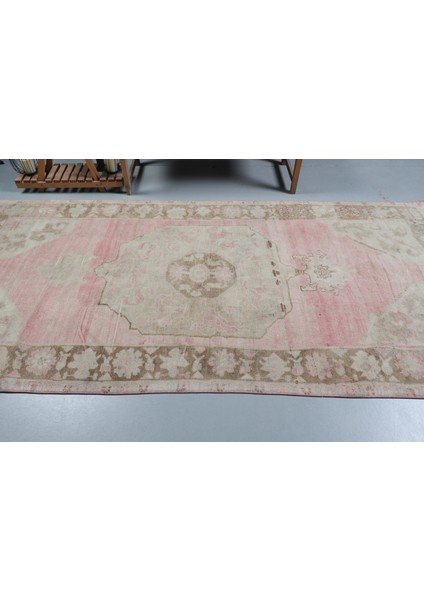 Eskitme Halı, Türk Halısı, Halı, 148 x 296 cm Kırmızı Halı, Yün Yer Halı, Ofice Salon Halı, 9440