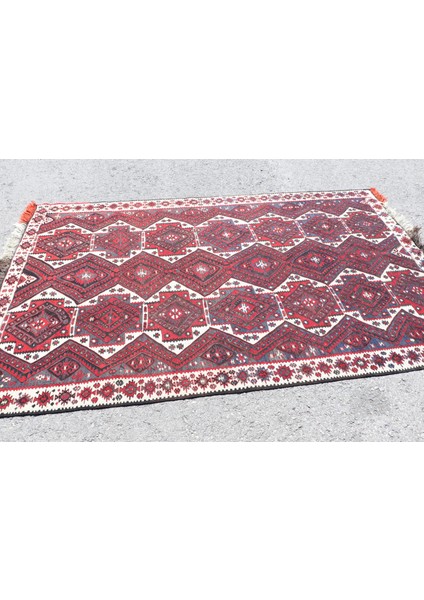 Eskitme Halı, Türk Halısı, Halı, 152 x 243 cm Kırmızı Halı, Bohemsı Banyo Halı, Alan Halı, 3319 modelleri