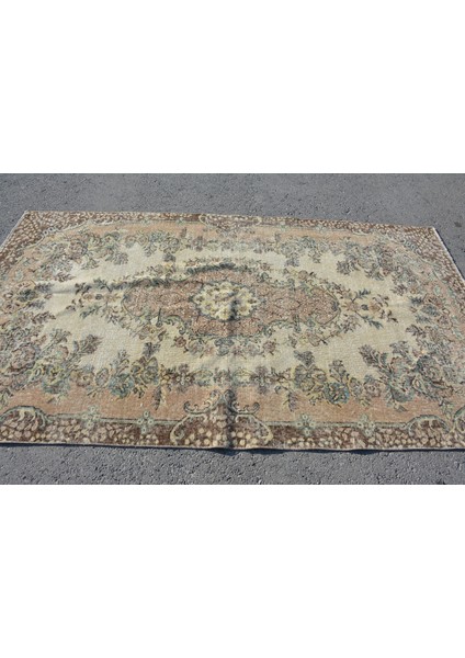 Eskitme Halı, Türk Halısı, Halı, 145 x 257 cm Bej Halı, Bahçe Yer Halı, Bohemsı Yer Halı, 7768 modelleri