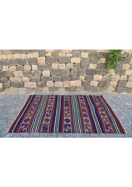 Türk Halısı, Eskitme Halı, Halı, 152 x 218 cm Pempe Halı, Anadolusı Alan Halı, Alan Halı, 1570