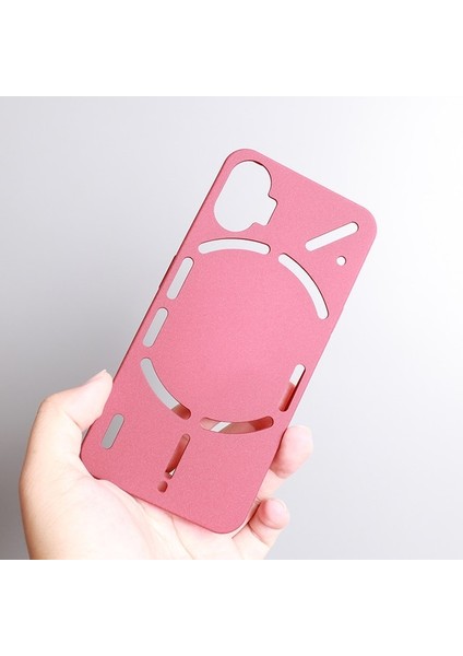 Nothing Telefon 1 Telefon Bir Oymalı Kum Mat Yumuşak Koruma Cep Telefonu Kılıfı Kapağı (Yurt Dışından)