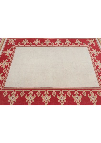 Türk Halısı, Eskitme Halı, Halı, 180 x 238 cm Bej Halı, Yer Halı, Dekoratif Büyük Halı, 7302