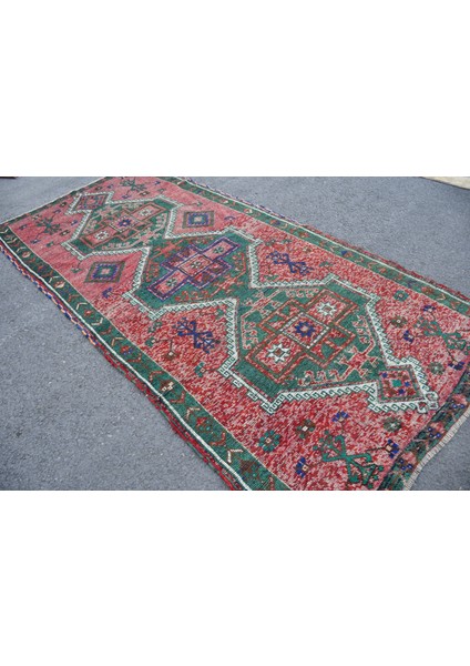 Eskitme Halı, Türk Halısı, Halı, 149 x 310 cm Pempe Halı, Kabilesı Yer Halı, Dekoratif Salon Halı, 63 modelleri