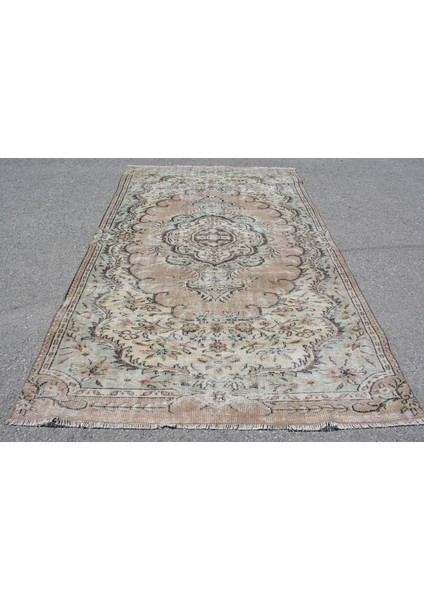 Türk Halısı, Eskitme Halı, Halı, 169 x 262 cm Bej Halı, Bohemsı Yer Halı, Ofice Büyük Halı, 7000