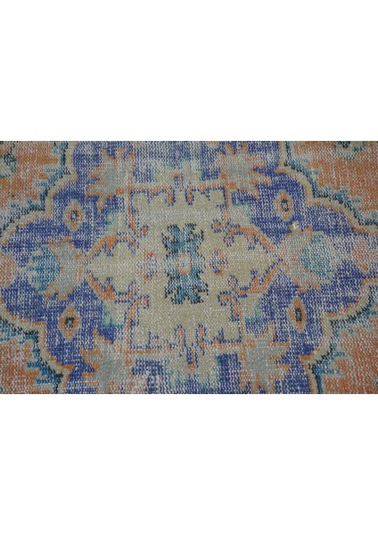 Türk Halısı, Eskitme Halı, Halı, 156 x 271 cm Turuncu Halı, Ofice Salon Halı, Dekoratif Büyük Halı, 9 indirimleri