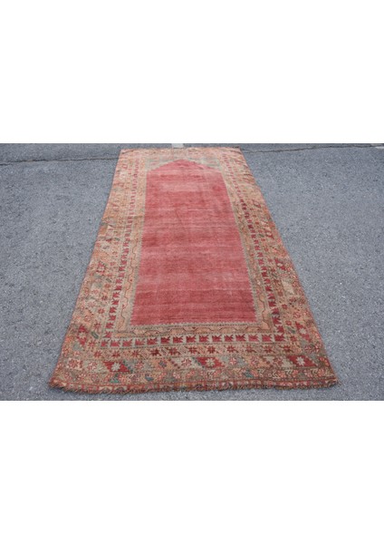 Türk Halısı, Eskitme Halı, Halı, 144 x 308 cm Pempe Halı, Anadolusı Oturma Odası Halı, 8010