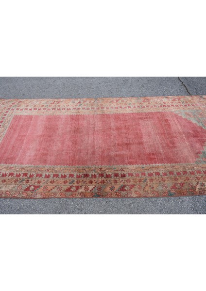 Türk Halısı, Eskitme Halı, Halı, 144 x 308 cm Pempe Halı, Anadolusı Oturma Odası Halı, 8010