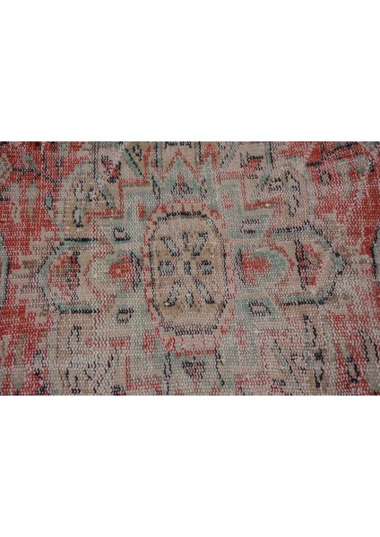 Türk Halısı, Eskitme Halı, Halı, 178 x 280 cm Kırmızı Halı, Bahçe Büyük Halı, El Dokuma Oturma Odası H