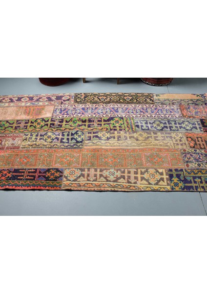 Eskitme Halı, Türk Halısı, Halı, 110 x 220 cm Yeşil Halı, Alan Halı, El Dokuma Banyo Halı, 8284