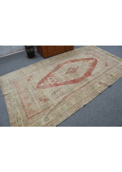 Eskitme Halı, Türk Halısı, Halı, 159 x 292 cm Kırmızı Halı, Ofice Oturma Odası Halı, 11804