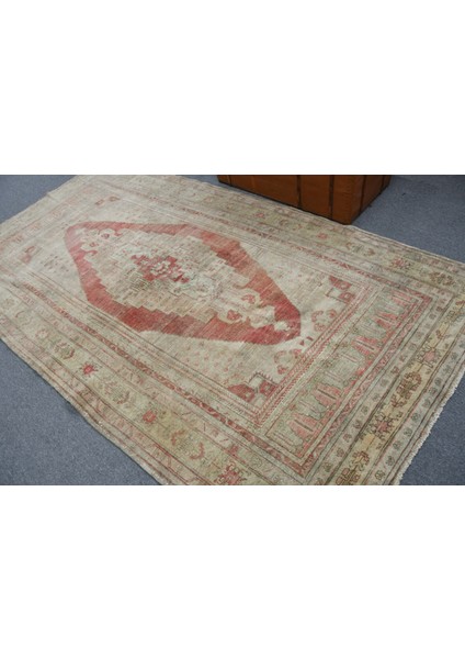 Eskitme Halı, Türk Halısı, Halı, 159 x 292 cm Kırmızı Halı, Ofice Oturma Odası Halı, 11804