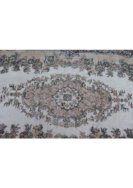 Eskitme Halı, Türk Halısı, Halı, 161 x 262 cm Kahverengi Halı, Anadolusı Yer Halı, 4448