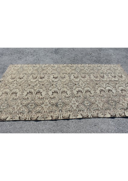 Eskitme Halı, Türk Halısı, Halı, 140 x 263 cm Kahverengi Halı, El Yapımı Banyo Halı, 6169