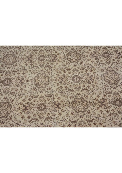 Eskitme Halı, Türk Halısı, Halı, 140 x 252 cm Bej Halı, Dekoratif Banyo Halı, Banyo Halı, 10011