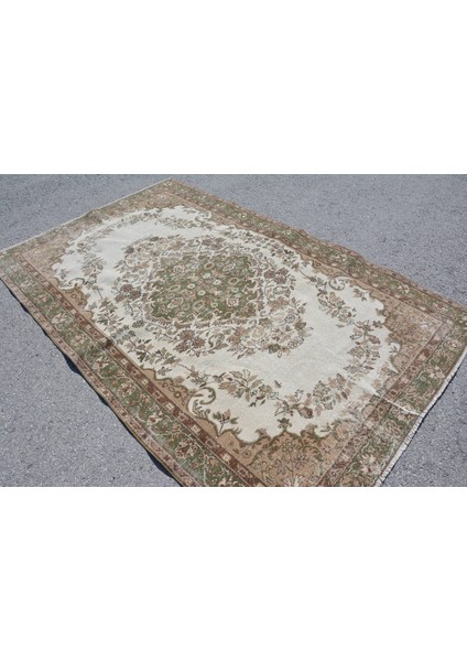 Türk Halısı, Eskitme Halı, Halı, 162 x 256 cm Yeşil Halı, El Dokuma Oturma Odası Halı, 10036 fiyatları