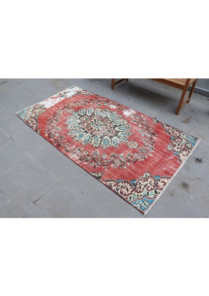 Eskitme Halı, Türk Halısı, Halı, 123 x 225 cm Kırmızı Halı, Bohemsı Alan Halı, El Yapımı Banyo Halı, fiyatları