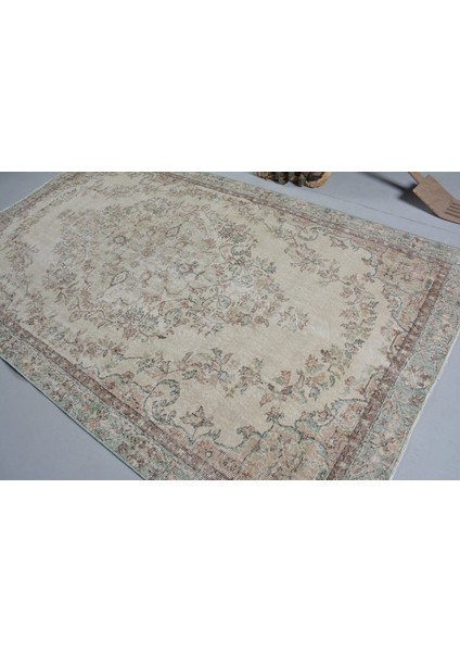 Eskitme Halı, Türk Halısı, Halı, 174 x 282 cm Yeşil Halı, Bahçe Salon Halı, Yer Halı, 11399 fırsatları