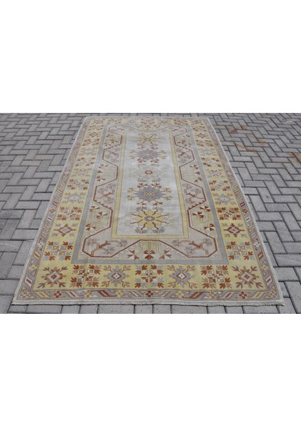 Türk Halısı, Eskitme Halı, Halı, 162 x 244 cm Bej Halı, El Yapımı Oturma Odası Halı, 9613