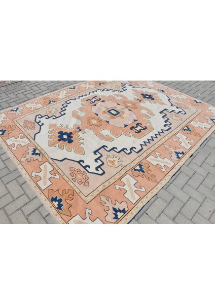Eskitme Halı, Türk Halısı, Halı, 225 x 283 cm Mavi Halı, Kabilesı Büyük Halı, Salon Halı, 9660 fiyatları