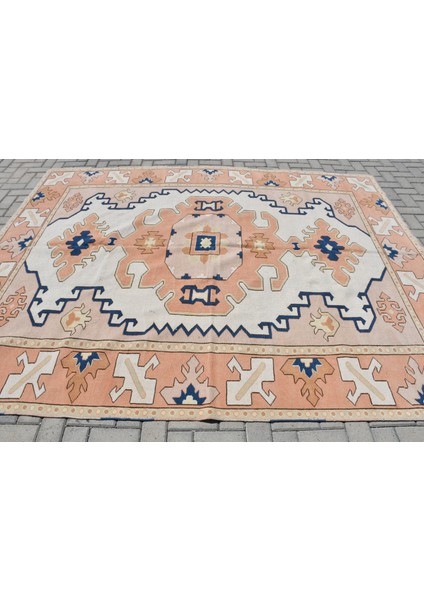 Eskitme Halı, Türk Halısı, Halı, 225 x 283 cm Mavi Halı, Kabilesı Büyük Halı, Salon Halı, 9660 modelleri