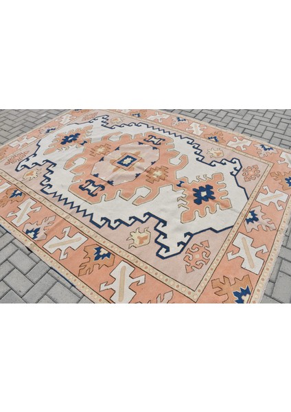 Eskitme Halı, Türk Halısı, Halı, 225 x 283 cm Mavi Halı, Kabilesı Büyük Halı, Salon Halı, 9660 fırsatları