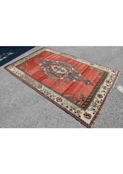 Eskitme Halı, Türk Halısı, Halı, 162 x 262 cm Kırmızı Halı, Anadolusı Oturma Odası Halı, 4214 fiyatları