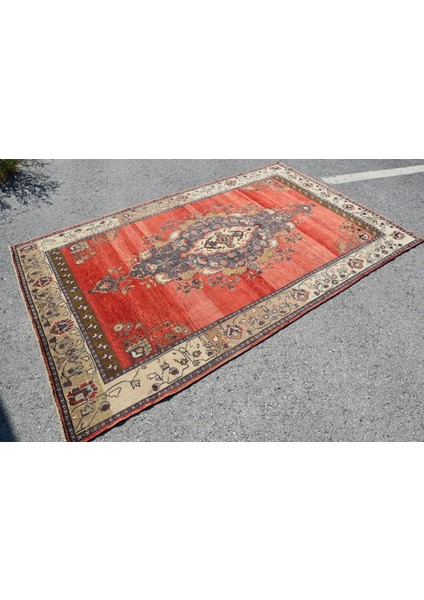 Eskitme Halı, Türk Halısı, Halı, 162 x 262 cm Kırmızı Halı, Anadolusı Oturma Odası Halı, 4214 modelleri