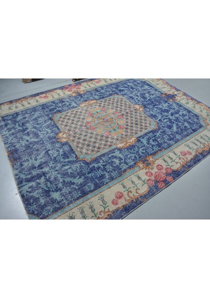 Eskitme Halı, Türk Halısı, Halı, 209 x 272 cm Mavi Halı, El Dokuma Salon Halı, Bohemsı Salon Halı, 11 fiyatları