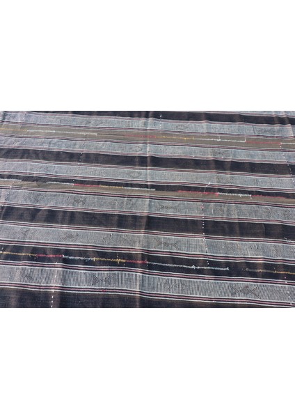 Eskitme Halı, Türk Halısı, Halı, 162 x 369 cm Bej Halı, El Yapımı Yer Halı, El Dokuma Büyük Halı, 833