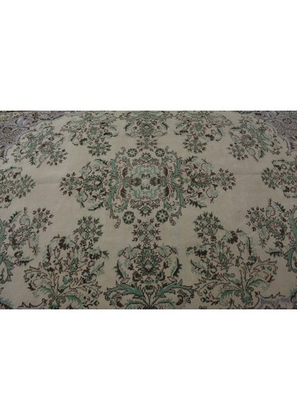 Eskitme Halı, Türk Halısı, Halı, 188 x 286 cm Bej Halı, Kabilesı Salon Halı, Anadolusı Yer Halı, 1174