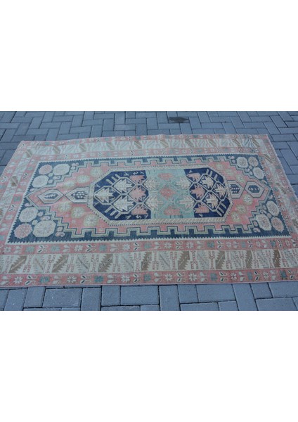 Türk Halısı, Eskitme Halı, Halı, 129 x 215 cm Pempe Halı, Ofice Alan Halı, El Dokuma Alan Halı, 10233 modelleri