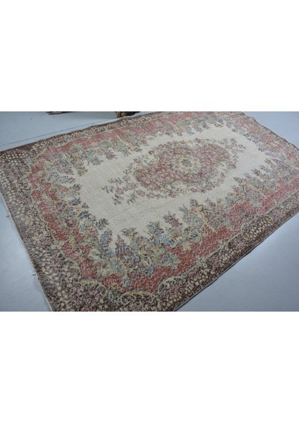 Türk Halısı, Eskitme Halı, Halı, 180 x 284 cm Bej Halı, El Yapımı Salon Halı, Kabilesı Yer Halı, 1154 fiyatları