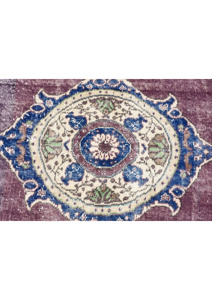 Eskitme Halı, Türk Halısı, Halı, 114 x 211 cm Kırmızı Halı, Banyo Halı, Anadolusı Alan Halı, 5255